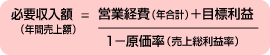 必要算出額