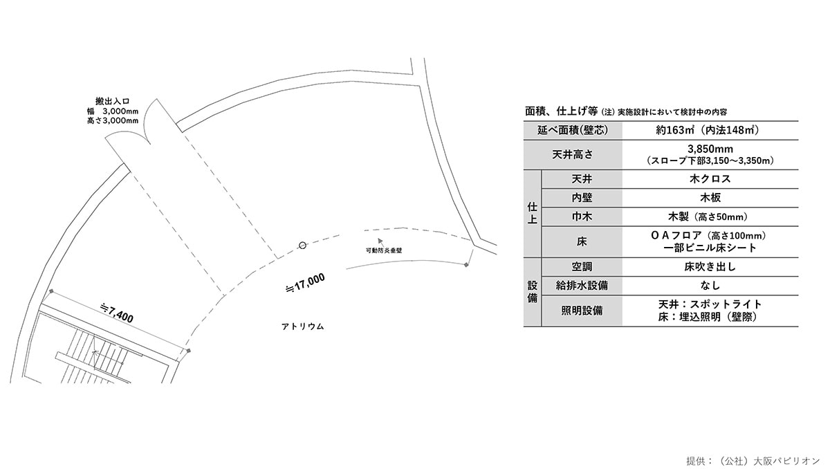展示・出展ゾーン平面図
