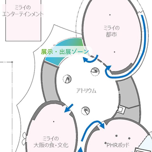 パビリオン平面図